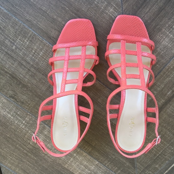Peach East 5th Strapped Open Toe Sandals - Picture 1 of 3